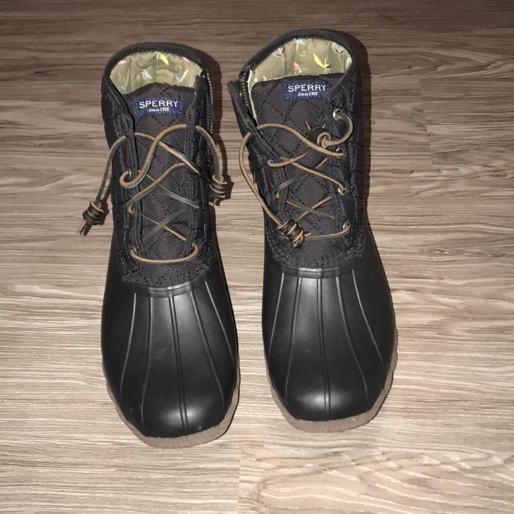 Sperry Duck Boots (Women's Saltwater Quilted)